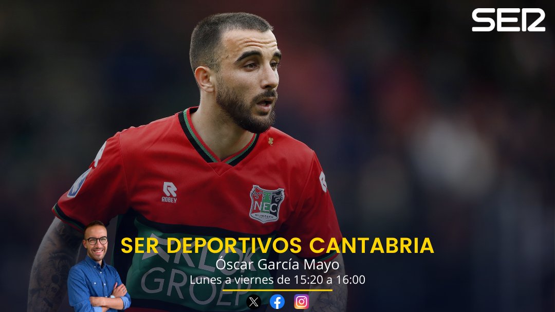 SER_Cantabria's tweet photo. 📻 @SERDeportivos Cantabria (31/1/25) con @OskarGarcia16

🎧 https://t.co/cIfb2SLpEw

🟢 Previa #RacingMálaga
🎙️ Declaraciones JAL y Pellicer
📲 @EApariciog (@Carruselmalaga)
🏐 @zorana_cikusa (@VbTorrelavega) y @PaulaCaloca3 (Astillero)
🏀 Dani García (@cbmoron)
🏉 David Lebrero https://t.co/hamffiU5ZM