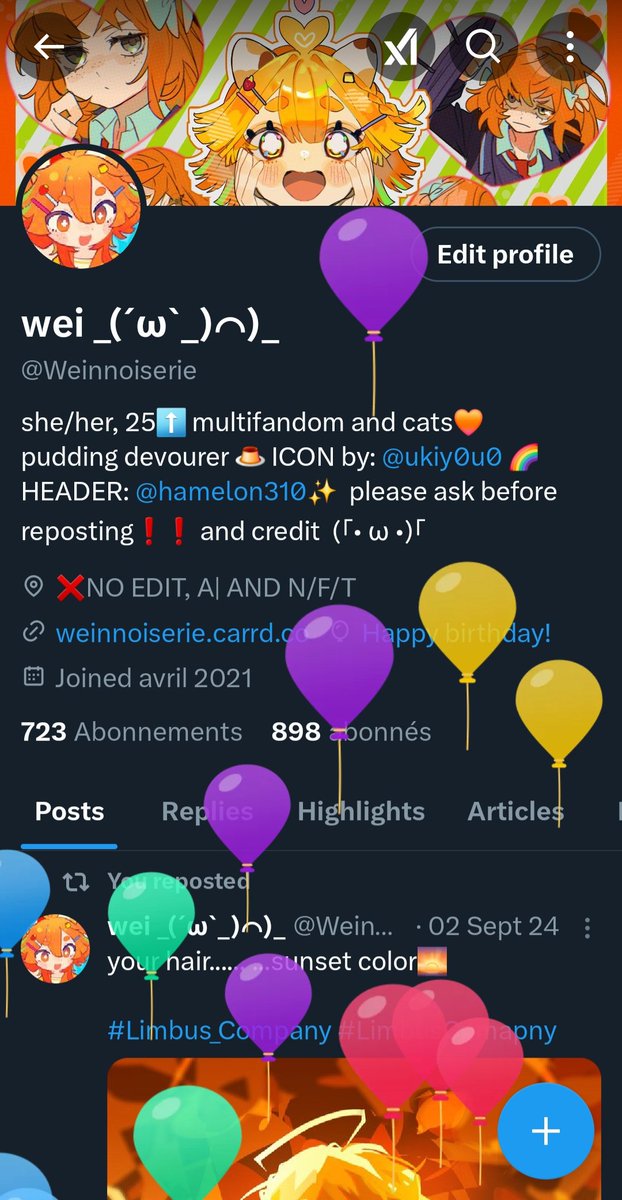 wei🩹kinda back?? tweet media