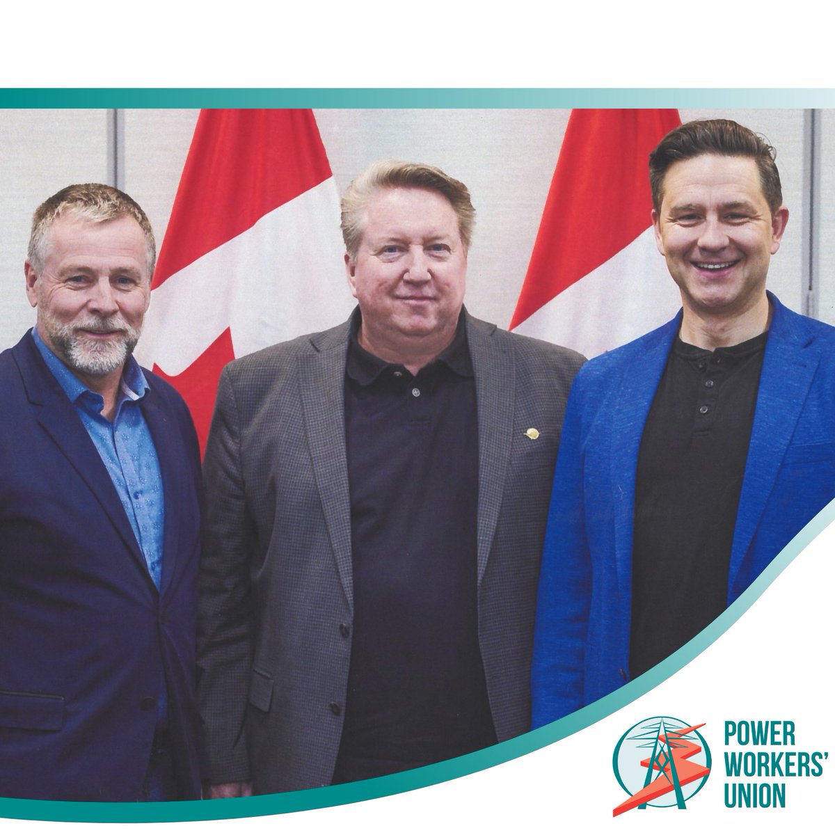 Power Workers' Union (@pwuconnects) on Twitter photo The PWU would like to thank Conservative leader <a href="/PierrePoilievre/">Pierre Poilievre</a> for meeting with us last August to discuss the importance of Nuclear Energy. ⚡️
Their support for the Federal funding for Nuclear development will create thousands of High Tech Jobs in Ontario. 🙌🏼
#PWUConnects The PWU would like to thank Conservative leader <a href="/PierrePoilievre/">Pierre Poilievre</a> for meeting with us last August to discuss the importance of Nuclear Energy. ⚡️
Their support for the Federal funding for Nuclear development will create thousands of High Tech Jobs in Ontario. 🙌🏼
#PWUConnects