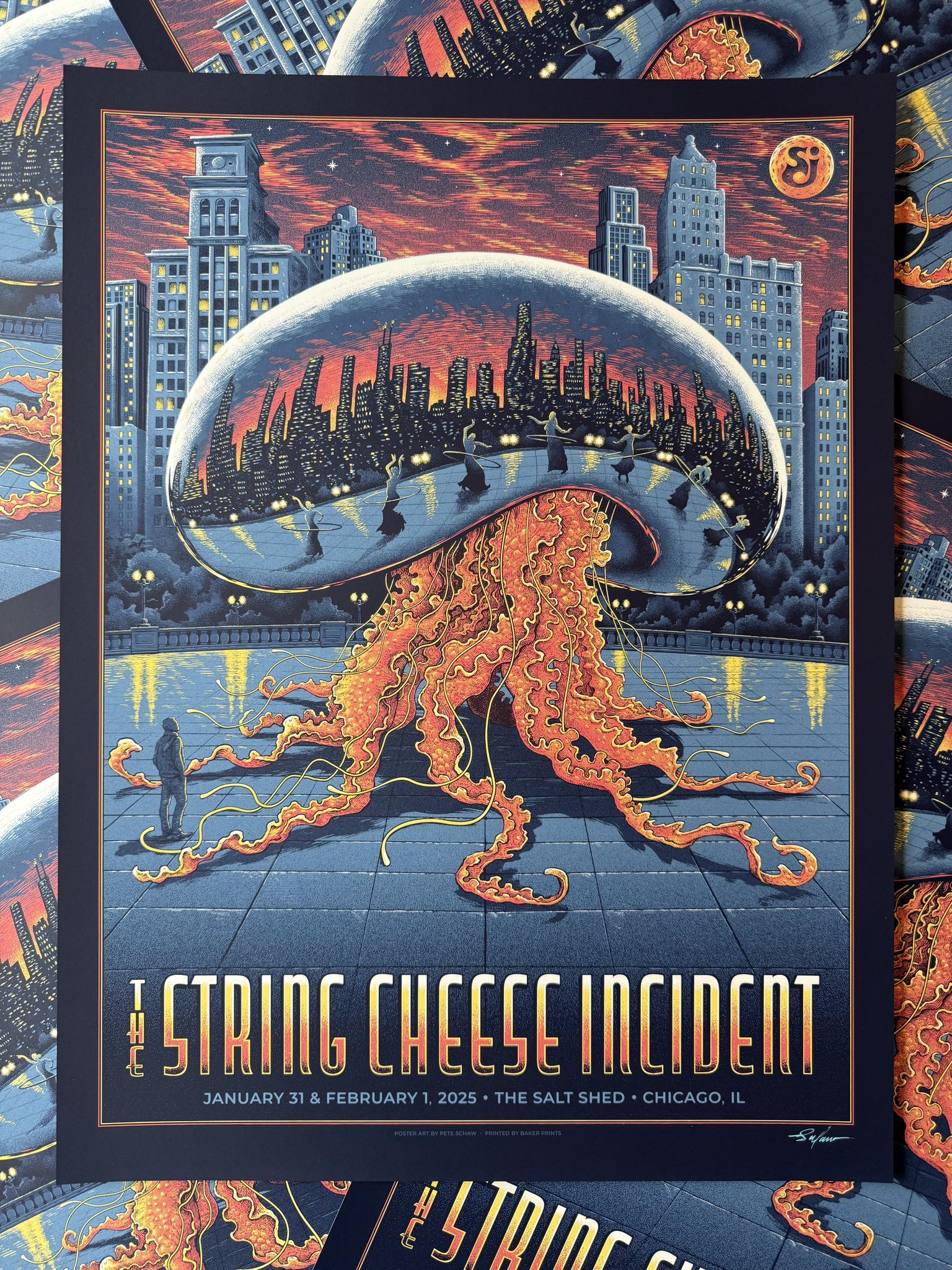 The String Cheese Incident ポスター 限定750枚 String Cheese Incident - Milwaukee, WI — Conscious Alliance