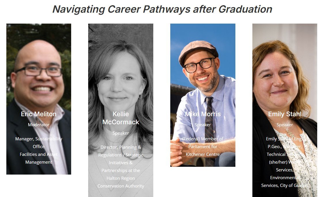 Great panel discussion to start off Day 3 this morning at #CRRC2025 on the transition from grad school to the workforce! 🎓💼 Lots of insightful questions from students and fantastic input from panelists Eric Meliton, Kellie McCormack, MP Mike Morrice, and Emily Stahl. Huge