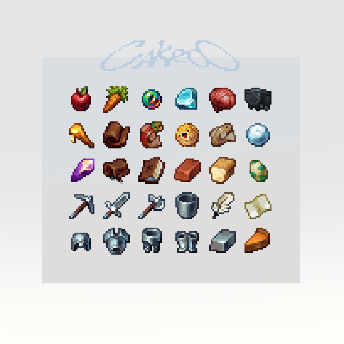 CakeooA's tweet image. Some minecraft stuff

#pixelart #minecraft #ドット絵