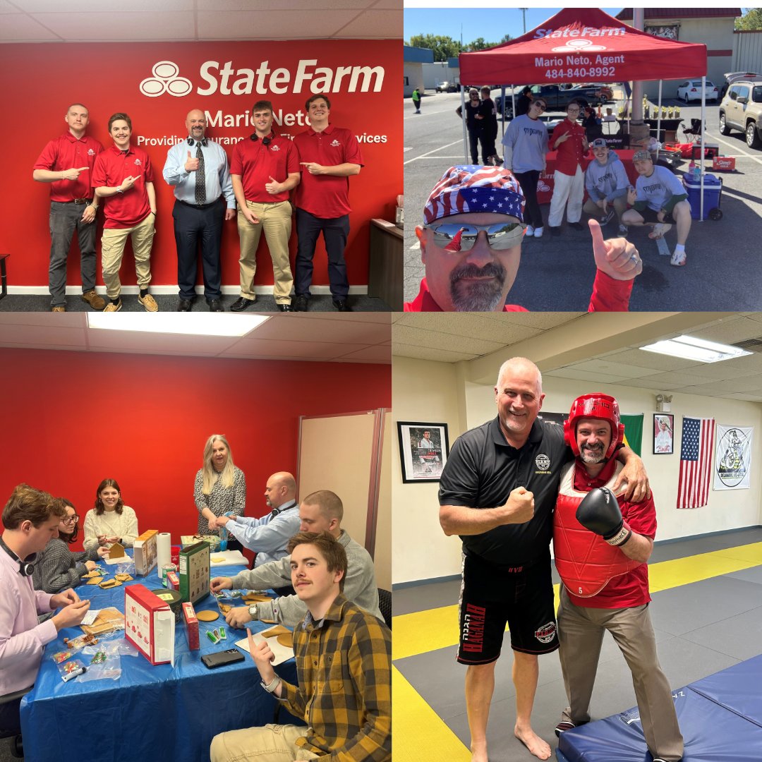 NetoMarioAgent's tweet image. 🎉 Happy Have Fun at Work Day! 🎉 Check out our collage of amazing moments with the team! 🌟 #HaveFunAtWorkDay #TeamSpirit #marioneto #goodneighbor #statefarm #insurance #autoinsurance #homeownersinsurance #lifeinsurance #jakefromstatefarm #https://netomario.com/