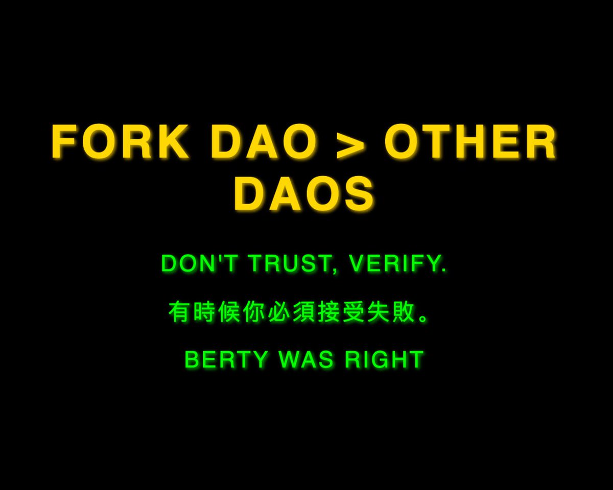 FORK DAO 💡 (@forkdaoes) on Twitter photo 