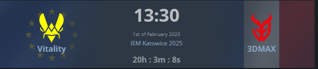 KRL_STREAM's tweet image. VITALITY vs 3DMAX

LE POULETTTTTTTTTTTTT