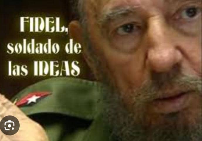 Fidel: las revoluciones no pueden depender de un hombre, que el destino de los pueblos no puede depender de un hombre, que las ideas justas no pueden depender de un hombre.
#LaHabanaDeTodos
#FidelPorSiempre