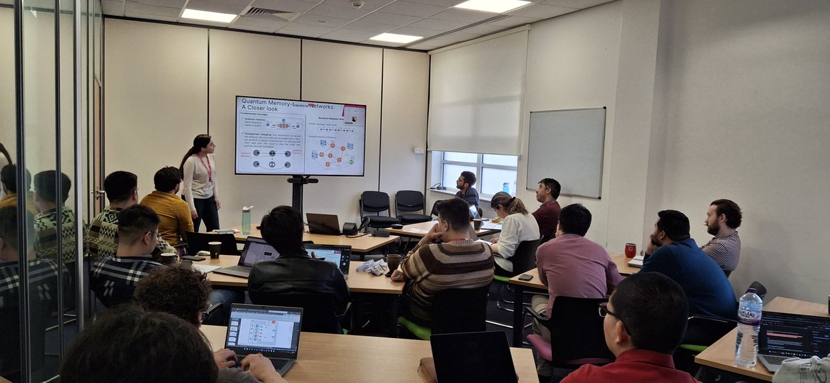 Networks @ UNIVBRIS (@networksbristol) on Twitter photo Today we explored AI and Quantum, during our HPN Workshop. Thank you to Juan and Sima for leading this. More collaboration and insights shared! Today we explored AI and Quantum, during our HPN Workshop. Thank you to Juan and Sima for leading this. More collaboration and insights shared!