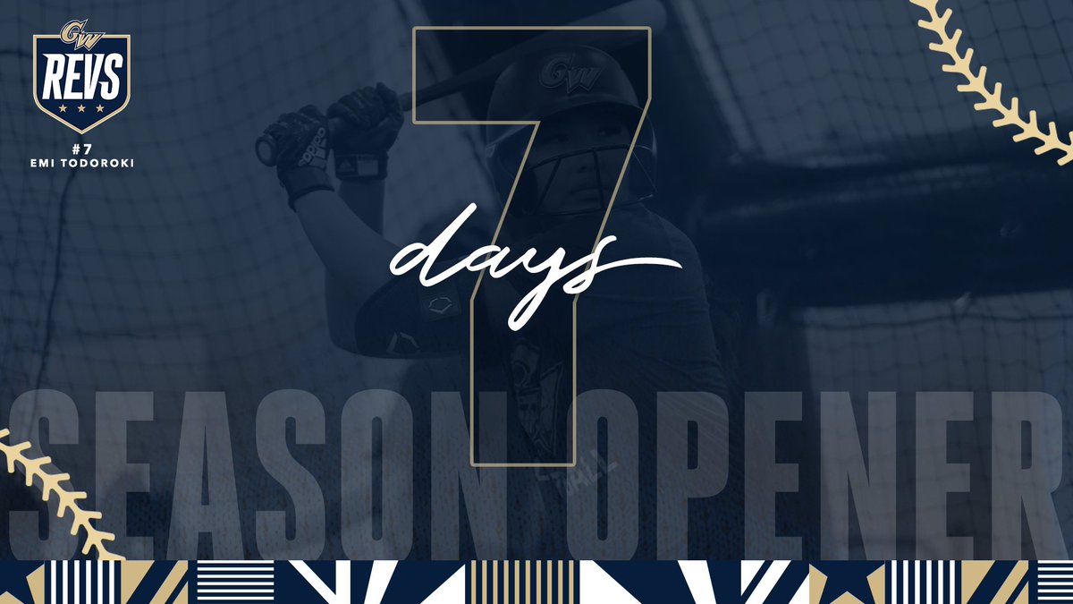 GW Softball (@gw_softball) on Twitter photo Your 2025 #Revolutionaries take the field in a week!
<a href="/emitodoroki5/">Emi Todoroki</a> | #RaiseHigh | #Together Your 2025 #Revolutionaries take the field in a week!
<a href="/emitodoroki5/">Emi Todoroki</a> | #RaiseHigh | #Together