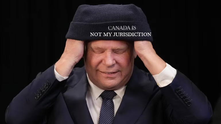 TDotResident's tweet photo. #CDNpoli #ONpoli 

Doug Ford: not actually in charge of tariffs https://t.co/VoqpuUWjrI