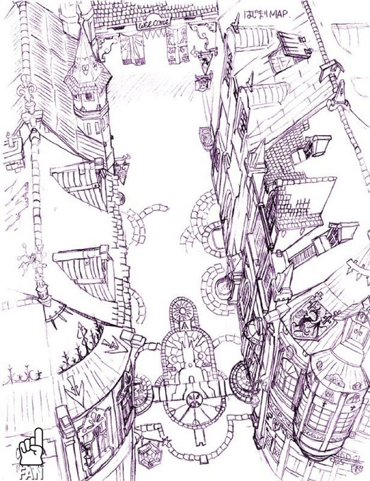 #なんの人で認知してますか アナログ絵線画もやってた 