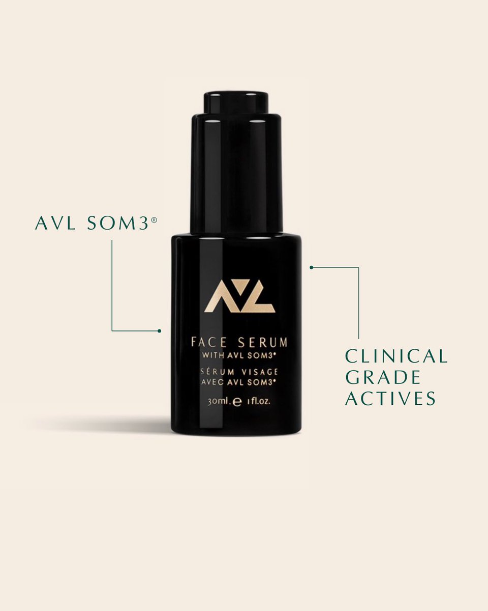avlaboratories's tweet photo. Every formula we create is designed with intention.

All of our products feature a dual-action formulation that combines AVL SOM3®, our patented longevity technology, with Clinical Grade Actives—designed to work with your skin. From fine lines and wrinkles, dark spots, redness and dryness, this approach allows each product to address specific skin concerns while keeping routines simple and effective.
_
#AVL #AVLaboratories #AVLSOM3 #RethinkYourRoutine #SkinCareBackedByScience #SkinCarePoweredByScience  #AntiagingSkinCareProducts #AntiWrinkleSerum #PowerfulSkincare #TransformativeSkinCare #SkincareScience #SkinWellness #MolecularSkinCare #MedicalGradeSkincare #DermatologistApproved #ClinicalSkincare #SkinStories #ScienceMeetsSkincare #SkinWellness #HealthySkin #SkinLongevity #PostTreatment #HealingSkinCare #SkinHealth #MolecularNutrition #SkincareScience #DualAction #DualActionSkincare
