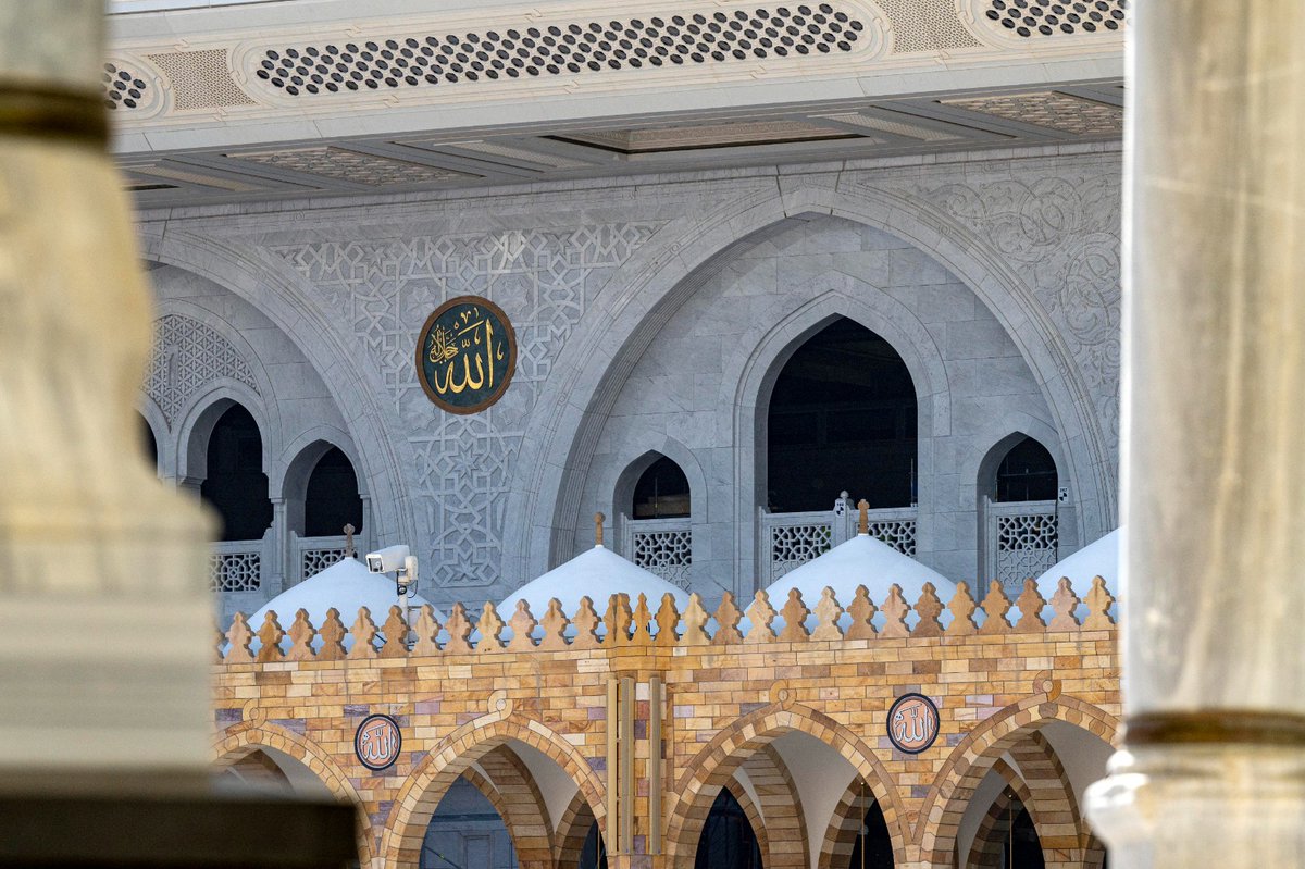 SultanAlqurashi's tweet photo. جمالية معمار المسجد الحرام.
#المسجد_الحرام #جماليات_المسجد_الحرام https://t.co/ldhCs9UX8B