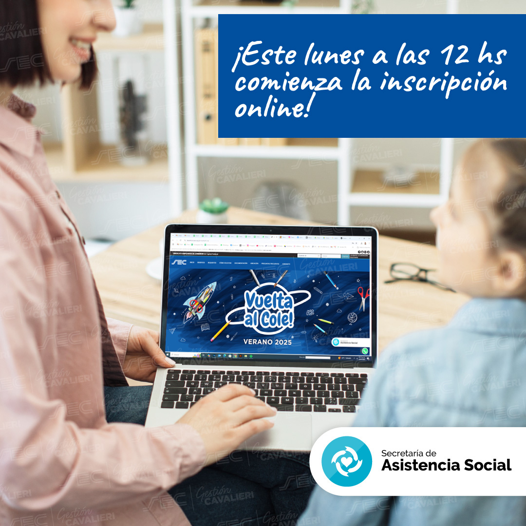 Este lunes 3 de febrero a las 12 hs abre la inscripción al beneficio de entrega de útiles escolares que organizamos desde la Secretaría de Asistencia Social, a cargo de la Cra. Marcela González.

Toda la info en 👉 beneficios.sec.org.ar/VueltaAlCole.

#SoyComercio #SoySEC