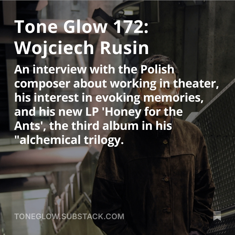 "It’s not just about making statements or doing historical research—it’s about a certain exercise in imagination." —Wojciech Rusin

<a href="/misterminsoo/">Joshua Minsoo Kim</a> talks with the Polish composer about his new album, 'Honey For the Ants' (out now on <a href="/AD93rec/">AD 93</a>)