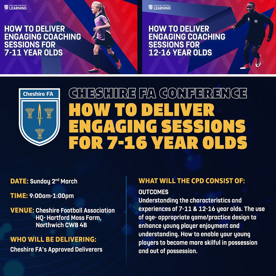 Cheshire Football Association tweet media