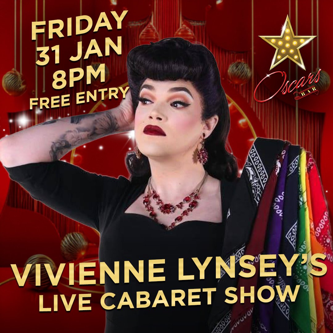 You made it to the end of January! Celebrate with @vivienne_lynsey tonight at her end-of-the-month cabaret act from 8pm for a night of music, laughter and cocktails 🍹