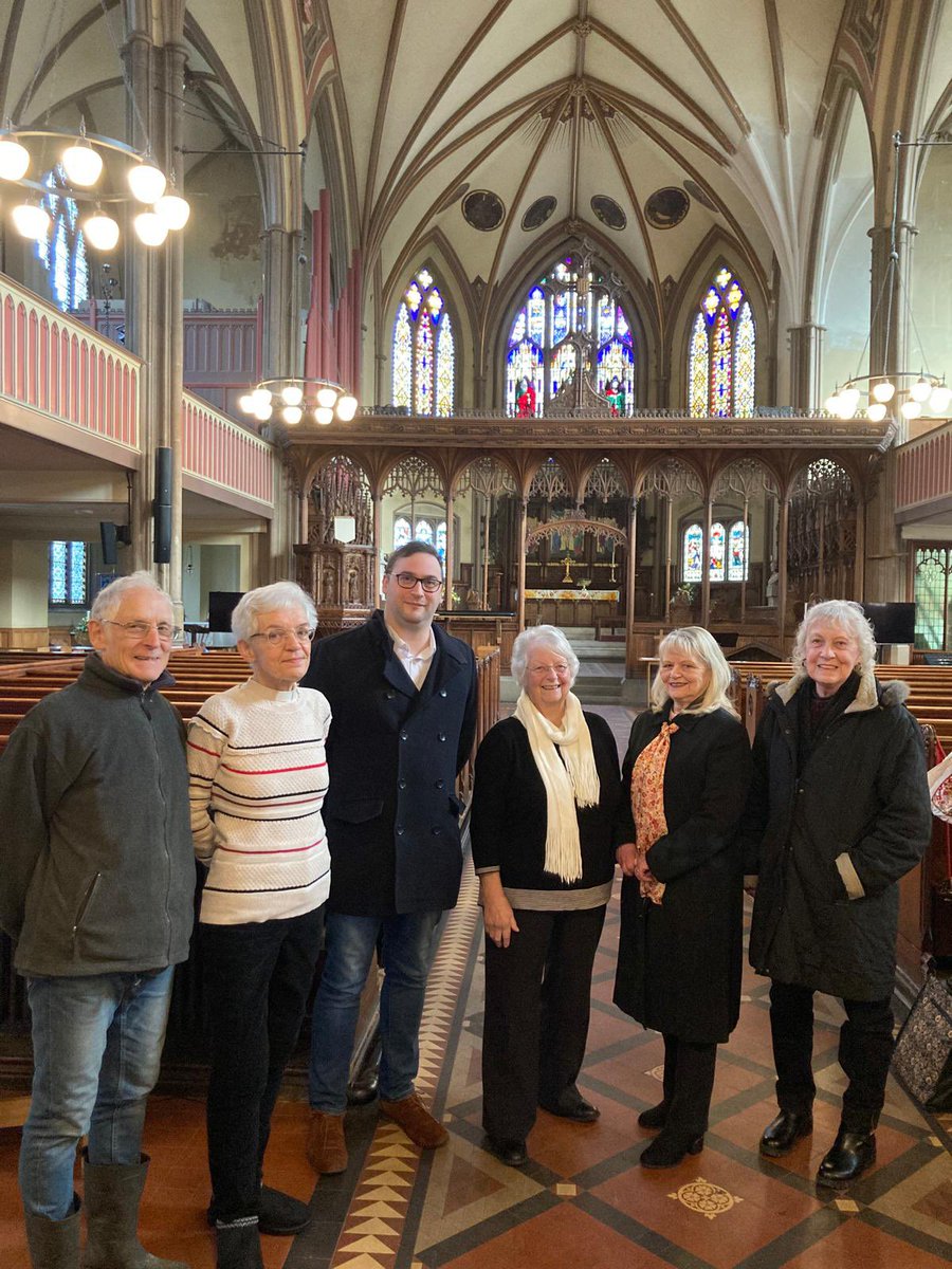 Grateful to Rev. Elizabeth Binns &amp; the wardens at All Saints church for inviting me to learn more about their beautiful Place of worship.

We talked about the positive decision by this govt to extend the listed places of worship VAT recovery scheme til March 26’.

<a href="/DioManchester/">Diocese of Manchester</a>