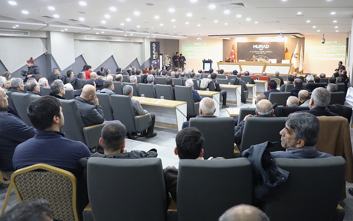 vantsokurumsal's tweet photo. Müstakil Sanayici ve İşadamları Derneği (MÜSİAD) Van Şubesi'nin 9. Olağan Genel Kurulu Odamız ev sahipliğinde gerçekleşti. Genel kurula; Yönetim Kurulumuz ve Meclis Üyelerimiz katılım sağladı.

@MUSIADVan @NecdetTakva @ResitYaren https://t.co/GrYh58uXgH