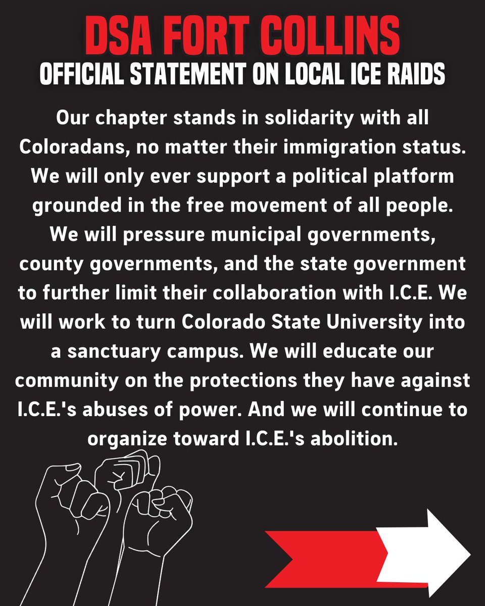 DSA Fort Collins🌹 tweet media