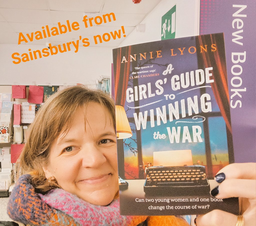 Annie Lyons (@1annielyons) on Twitter photo Giveaway alert! To celebrate the paperback of A Girls' Guide To Winning The War (out now in bookshops & Sainsburyโs) Iโm giving away 2 signed copies! RT & follow by midnight on 2/2/25 for a chance to win. Winners chosen at random. UK only. ๐๐ <a href="/headlinepg/">Headline Books</a>
hachette.co.uk/titles/annie-lโฆ Giveaway alert! To celebrate the paperback of A Girls' Guide To Winning The War (out now in bookshops & Sainsburyโs) Iโm giving away 2 signed copies! RT & follow by midnight on 2/2/25 for a chance to win. Winners chosen at random. UK only. ๐๐ <a href="/headlinepg/">Headline Books</a>
hachette.co.uk/titles/annie-lโฆ