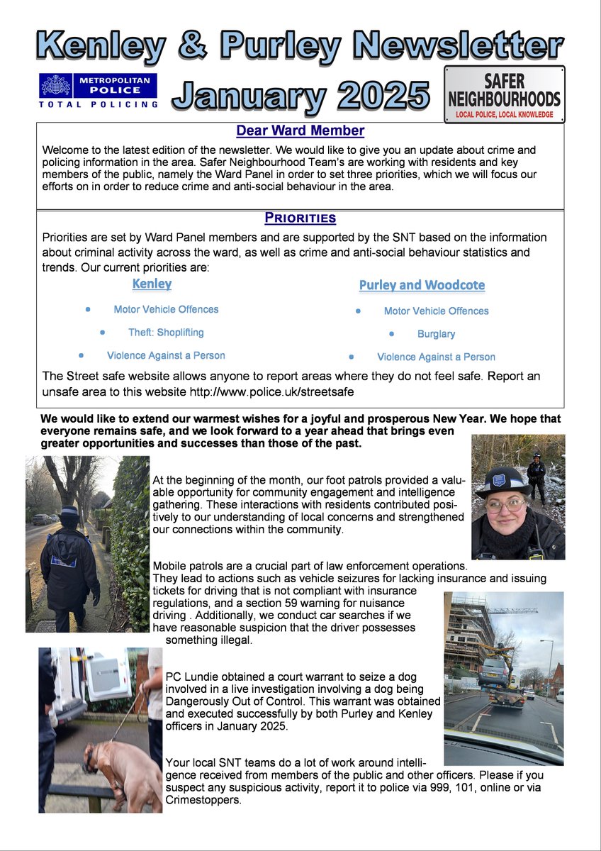 MPSKenley's tweet photo. NewsletterJanuary 2025
#Kenley
@MPSPurley_Wood 
@MPSCroydon https://t.co/kFBpG5rpnU