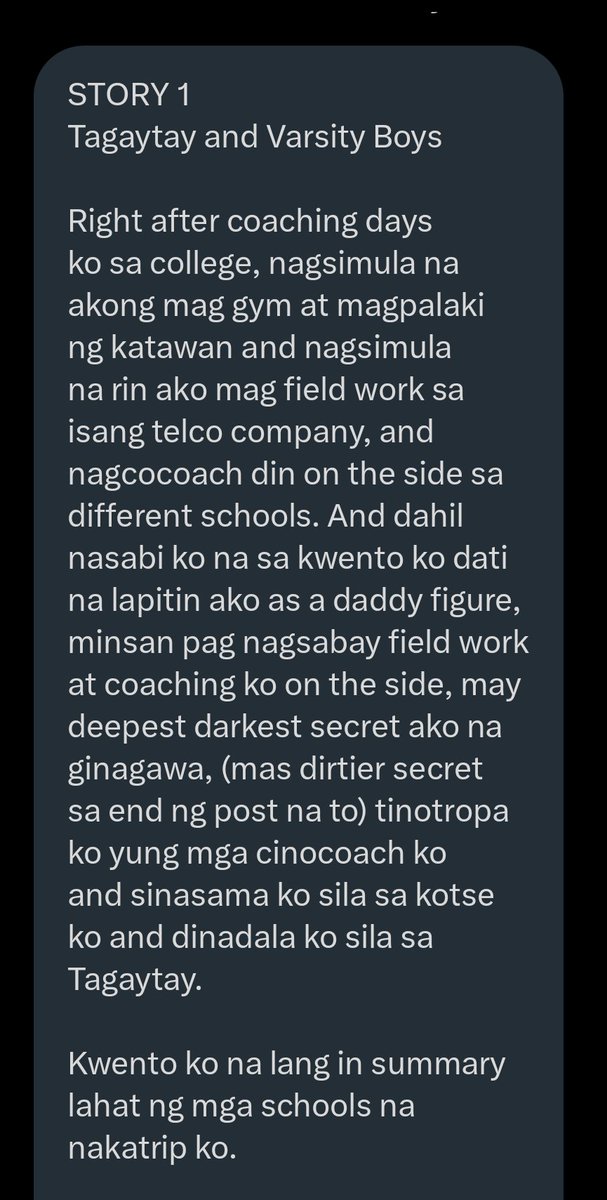 AlterOfan83223's tweet photo. Mga Astig na UAAP Basketbolistang Tumutuwad kay Macho Coach

Page 1
Sender: 30 Engineer 

#ConfessionOfanAlter229 
#CollegeLife #UAAP #StraightGuy https://t.co/bw7dpSCsyV