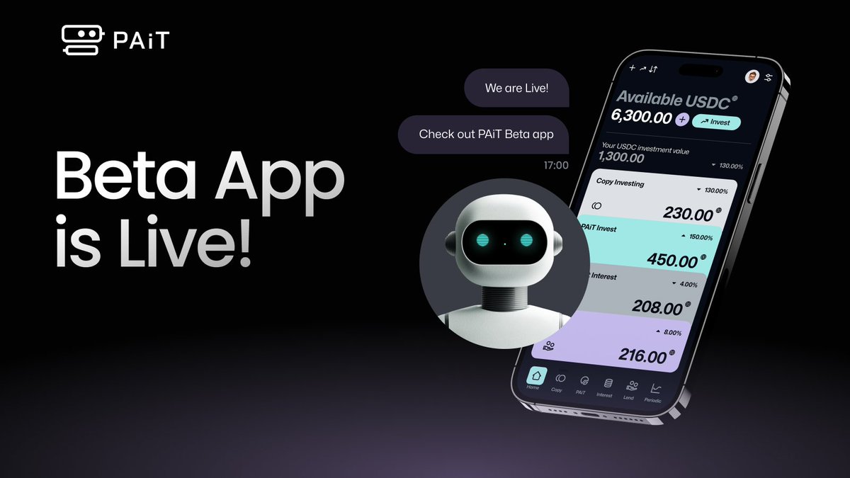The wait is over—PAiT MVP is now LIVE!

Jump in early and experience the future of PAiT firsthand.

This beta release is designed for community demo and testing, giving you an exclusive opportunity to interact with the platform before the full-scale launch 👏