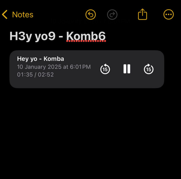 Komba estrena "Hey yo", producida también por él mismo.

¿Ya la escuhchó?