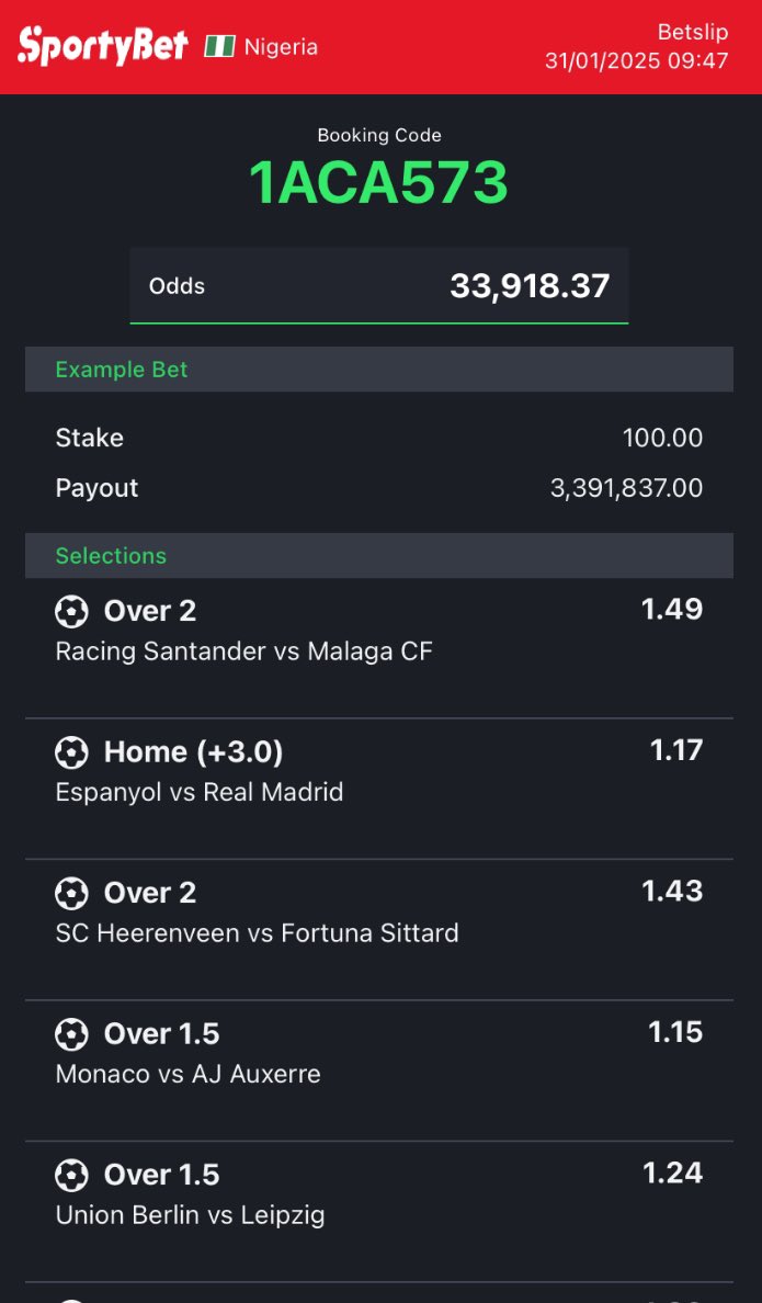 threaltm_0's tweet photo. Let’s Go 
Sportybet only 

Sharia Mainoo #planecrash Sultan Lazio Braga Garnacho Steve Harvey Watkins Islam Porto Yoruba Muslims El Rufai Boniface Saudi Europa League Rwanda Tinubu Amaechi Sowore https://t.co/IqxBpBbsTG
