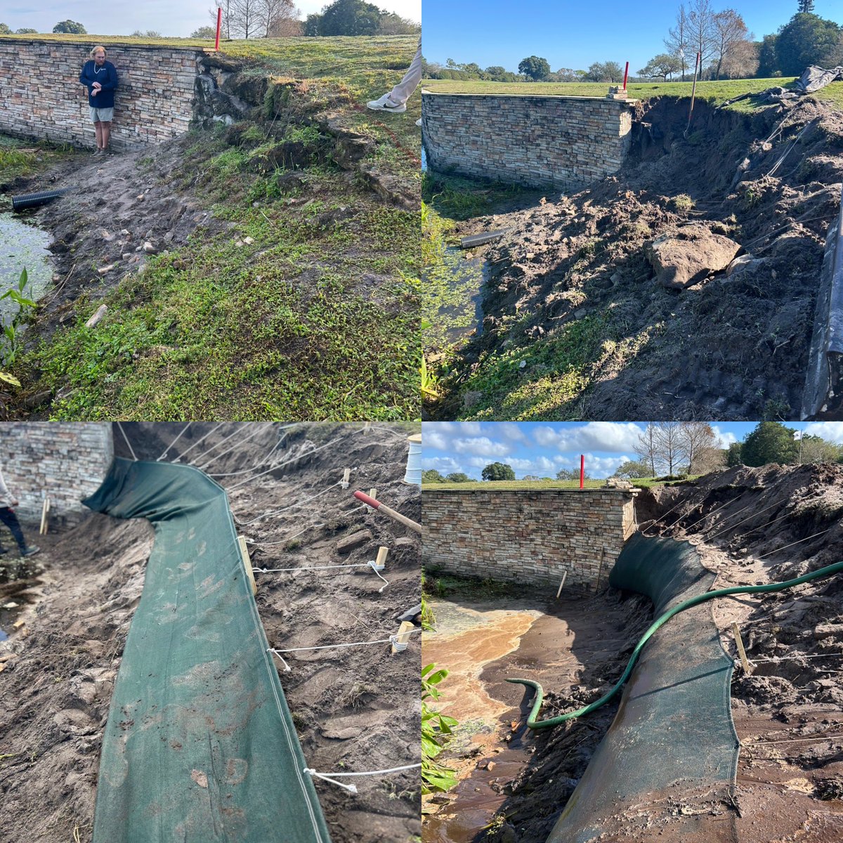 Nate Watkin (@nate_watkin) on Twitter photo <a href="/SoxErosion/">SOX Erosion Solutions</a> systems can tie into hardened structures and carry the existing slope. This install will prevent future erosion. Great work by our CSP <a href="/MarshSystems/">Marsh Management Systems</a> <a href="/SoxErosion/">SOX Erosion Solutions</a> systems can tie into hardened structures and carry the existing slope. This install will prevent future erosion. Great work by our CSP <a href="/MarshSystems/">Marsh Management Systems</a>