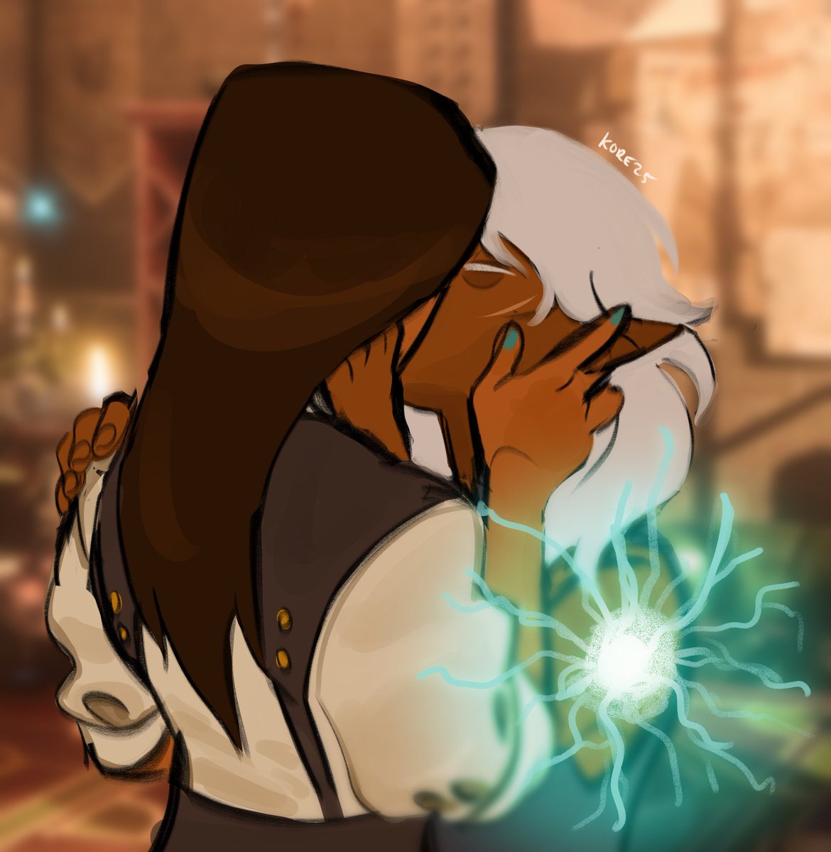 k0wee's tweet photo. Interrupted #datv #DragonAgeVeilguard #nevegallus https://t.co/nvPLQ0Qaey