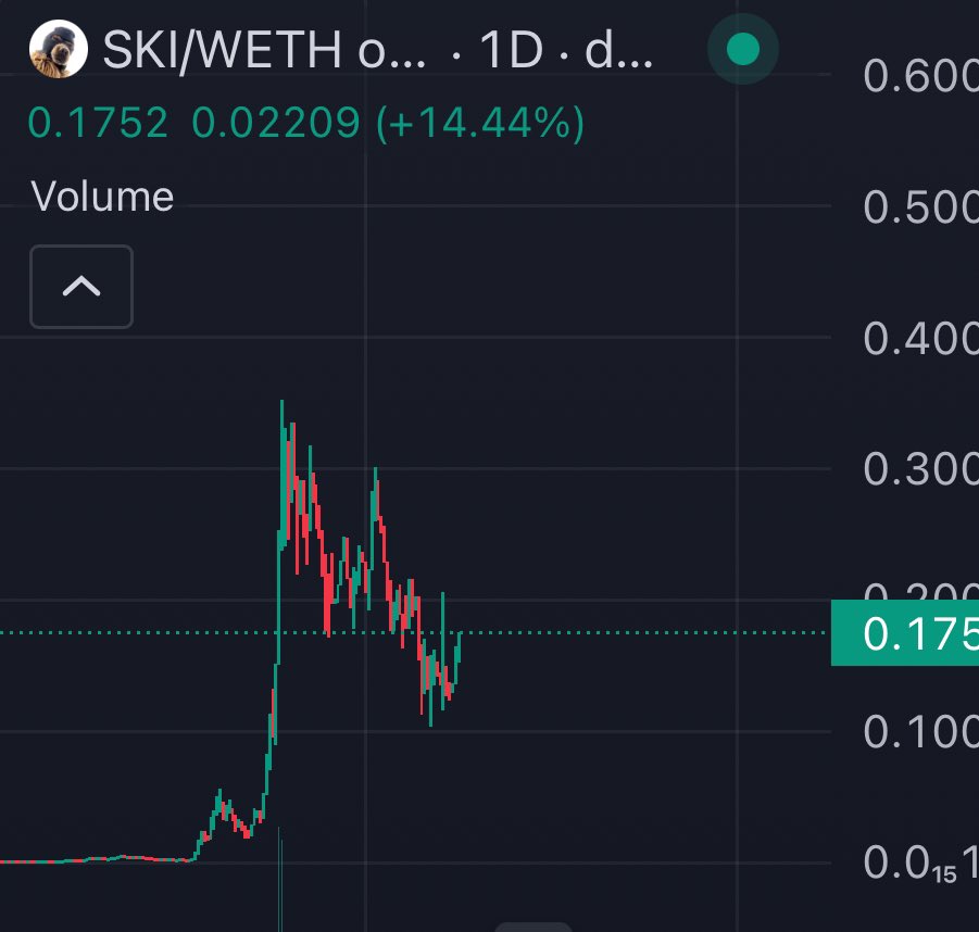 Can someone tell me what happens next? 👀 $SKI