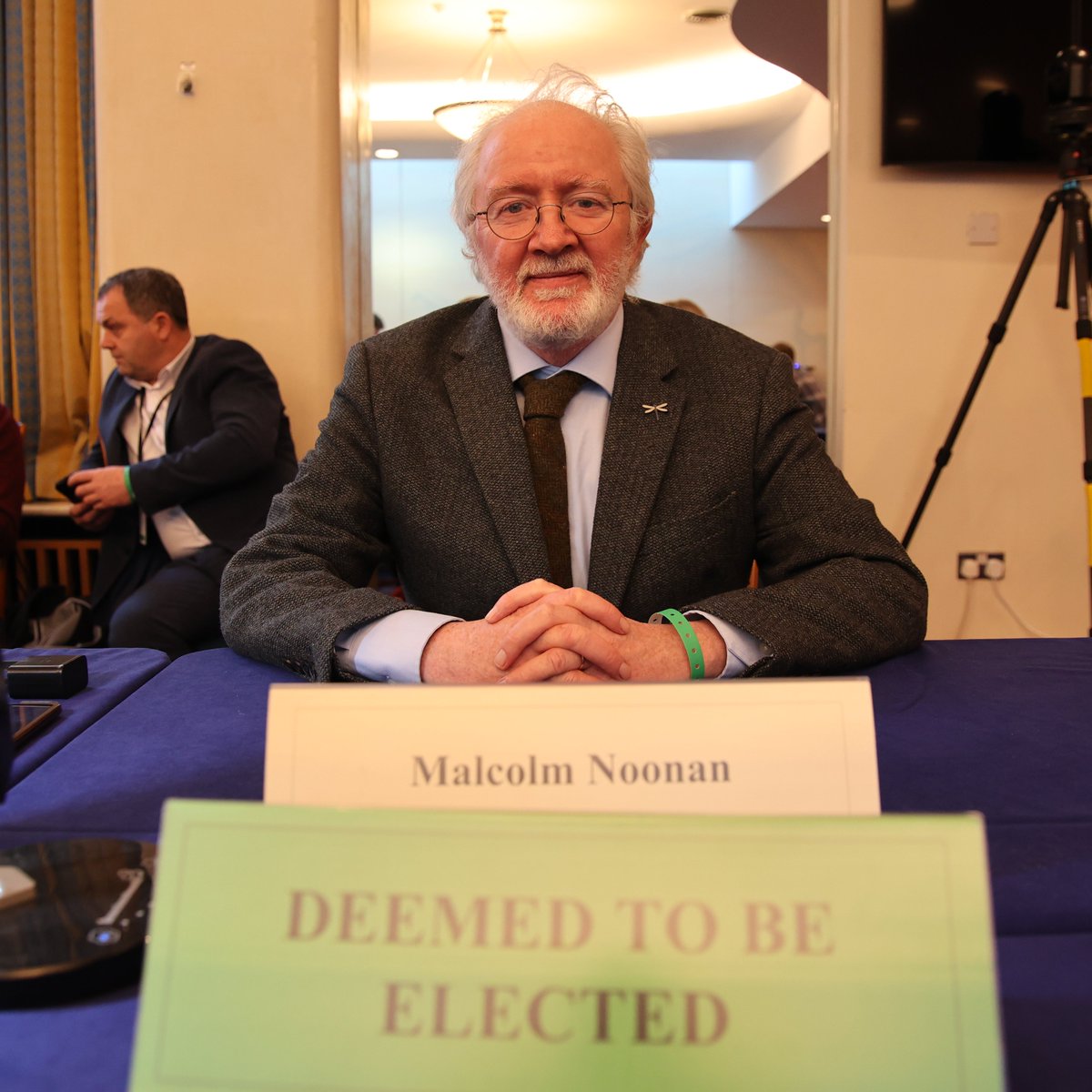 #Seanad2025 - Malcolm Noonan is the first candidate to be deemed elected on the Agricultural panel of the Seanad Election 2025, having reached the quota on the 1st Count. #SeeForYourself

Check out our dedicated Seanad 2025 Results Hub - oir.ie/9ab621a