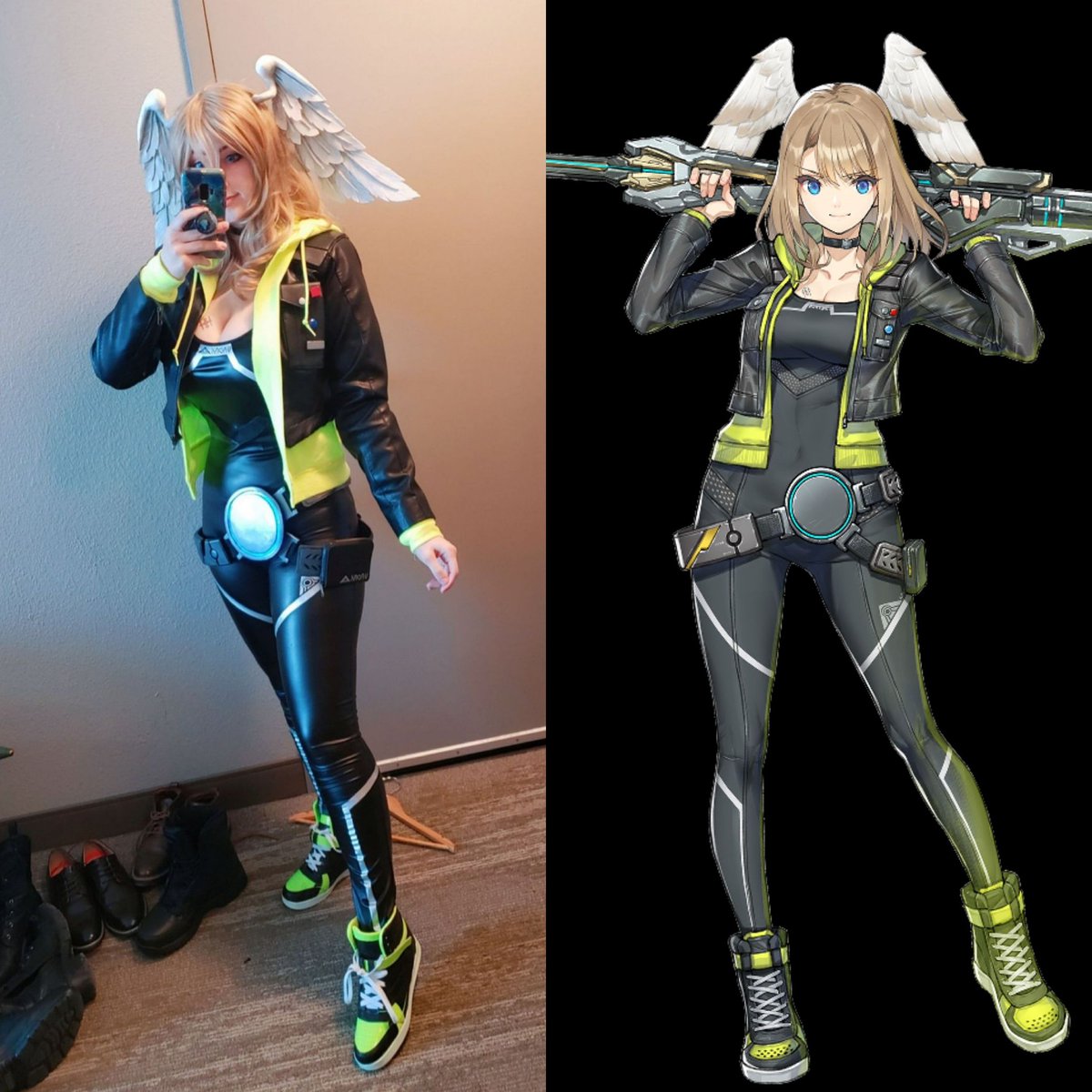 cannolicat31's tweet photo. It's been forever since I shared my Eunie cosplay, so here is the bus to celebrate my birthday today! 🥺🎂💚 #XenobladeChronicles3 #ゼノブレイド3 https://t.co/a8cPlrMNNb