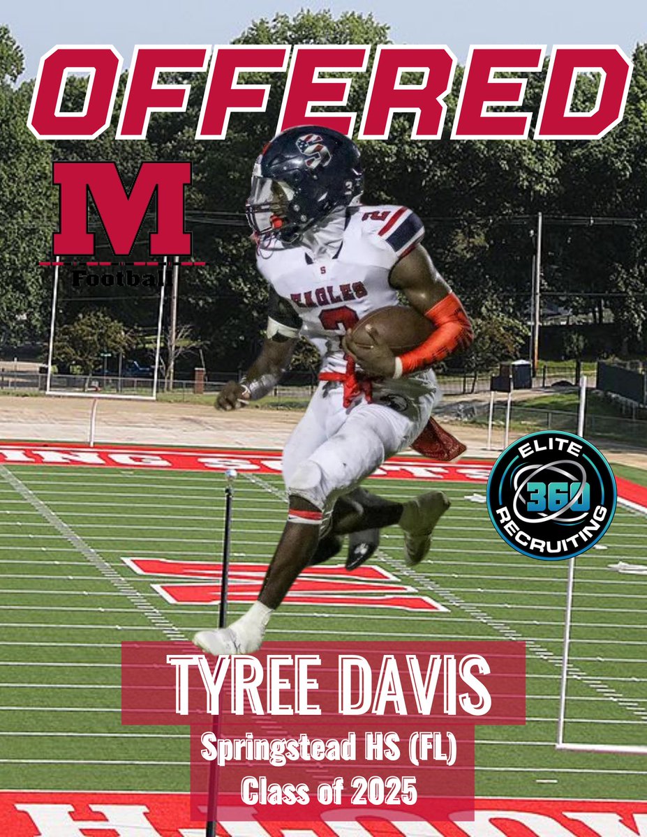 ELITE 360 Recruiting (@elite360recruit) on Twitter photo 🚨🚨🚨 BREAKING NEWS!! 🚨🚨🚨
CONGRATULATIONS to 2025 Elite 360 prospect <a href="/352Ree/">Tyree Davis</a> on receiving his 5th offer from Monmouth College! #beELITE
elite360recruiting.com 🚨🚨🚨 BREAKING NEWS!! 🚨🚨🚨
CONGRATULATIONS to 2025 Elite 360 prospect <a href="/352Ree/">Tyree Davis</a> on receiving his 5th offer from Monmouth College! #beELITE
elite360recruiting.com