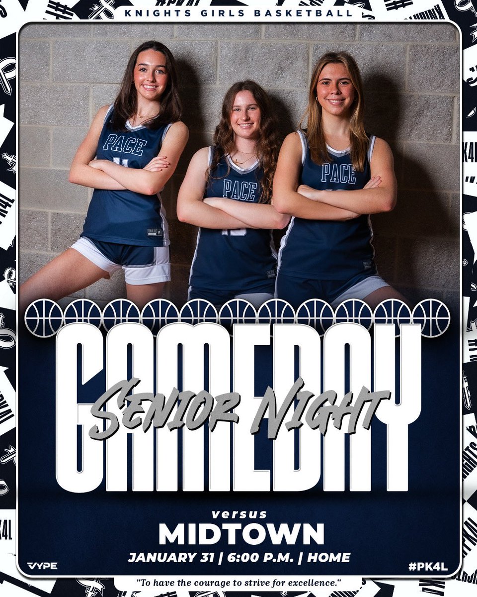 Pace Athletics (@paceknights) on Twitter photo π Senior Night
π Midtown
βοΈ 6:00 P.M.
#PK4L
β
<a href="/PaceKnights_GBB/">Pace Academy Girls Basketball</a> <a href="/CoachKBarlow/">Keydrick Barlow</a> <a href="/KyleSandy355/">Kyle Sandy</a> <a href="/PrepHoopsGA/">Prep Hoops Georgia</a> <a href="/scoreatlanta/">SCORE Atlanta</a> <a href="/OntheRadarHoops/">Shun Williams</a> <a href="/OfficialGHSA/">GHSA</a> <a href="/HoopSeenGA/">HoopSeen Georgia</a> <a href="/FOX5Sports/">FOX 5 Sports</a> <a href="/WSBTVsports/">WSB-TV Sports Zone</a> <a href="/11AliveSports/">11Alive Sports</a> <a href="/RYZEHoops/">RYZE Hoops</a> <a href="/MaxPreps/">MaxPreps</a> π Senior Night
π Midtown
βοΈ 6:00 P.M.
#PK4L
β
<a href="/PaceKnights_GBB/">Pace Academy Girls Basketball</a> <a href="/CoachKBarlow/">Keydrick Barlow</a> <a href="/KyleSandy355/">Kyle Sandy</a> <a href="/PrepHoopsGA/">Prep Hoops Georgia</a> <a href="/scoreatlanta/">SCORE Atlanta</a> <a href="/OntheRadarHoops/">Shun Williams</a> <a href="/OfficialGHSA/">GHSA</a> <a href="/HoopSeenGA/">HoopSeen Georgia</a> <a href="/FOX5Sports/">FOX 5 Sports</a> <a href="/WSBTVsports/">WSB-TV Sports Zone</a> <a href="/11AliveSports/">11Alive Sports</a> <a href="/RYZEHoops/">RYZE Hoops</a> <a href="/MaxPreps/">MaxPreps</a>