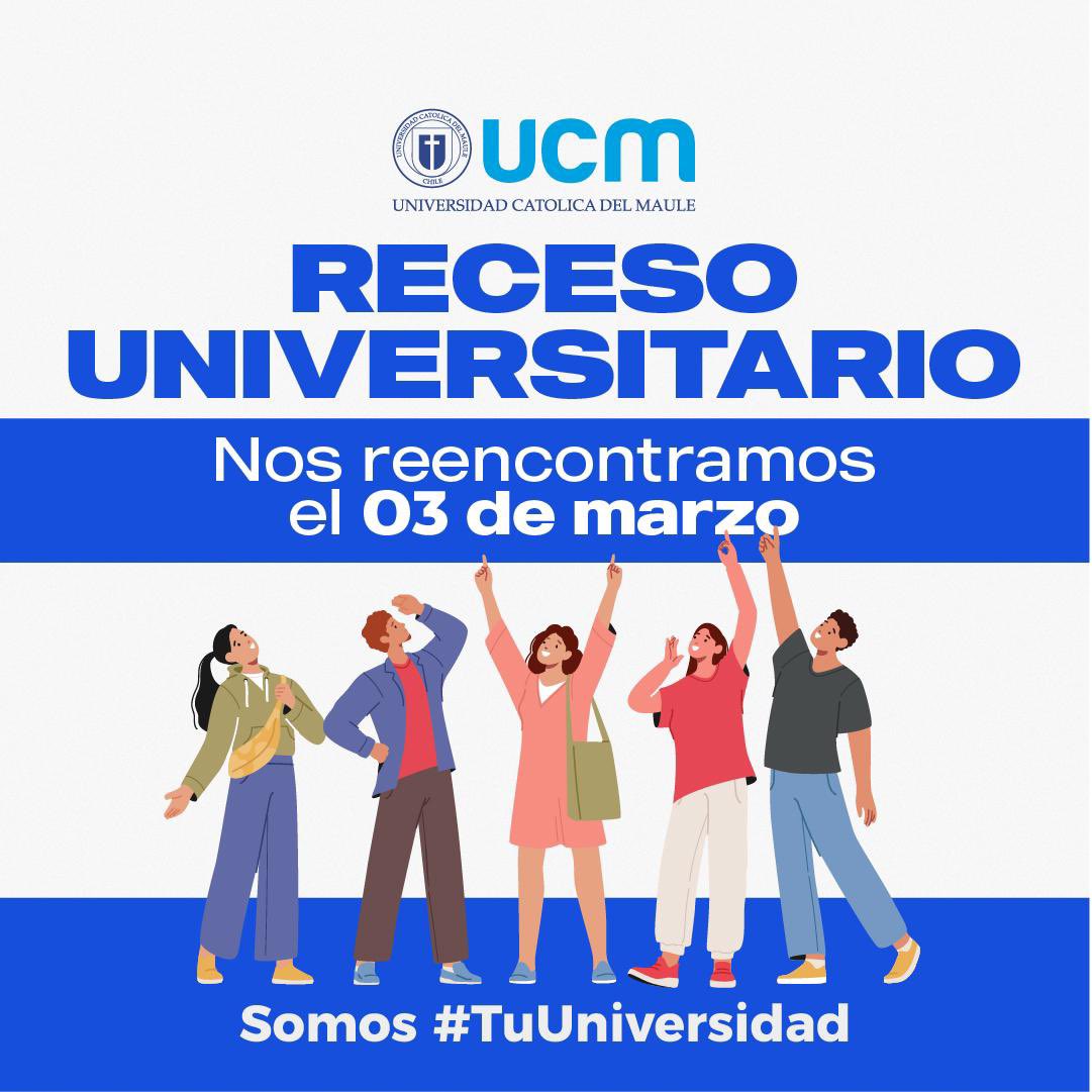 🌙✨ ¡Qué descansen y disfruten en familia! 🥰 Aprovechen cada momento y recarguen energías 🔋💪.

Nos vemos el 3 de marzo ‼️

Somos FACSEUCM❤️
Construimos Futuro

🎓 Somos #TuUniversidad 😉 #TransformaTuFuturo 🚀