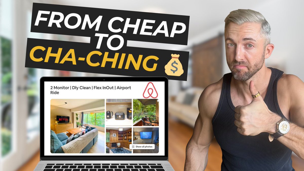 OptimizeAirbnb's tweet image. I just bought a new property and instantly, I'm making double the money than the previous host.

Here's how I did it.

Watch this video now!

youtu.be/PVldBDSYpAA

#airbnb #shorttermrentals #airbnbtips