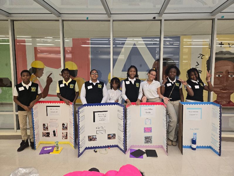 STEAMingCooper's tweet photo. So proud of our incredible students who showcased their creativity, hard work, and scientific brilliance at the district science fair! Their dedication to innovation and problem-solving is truly inspiring. #FutureScientists #STEMExcellence @APS_WMBoyd @MsBlairAPS https://t.co/VAlhfcLPXE