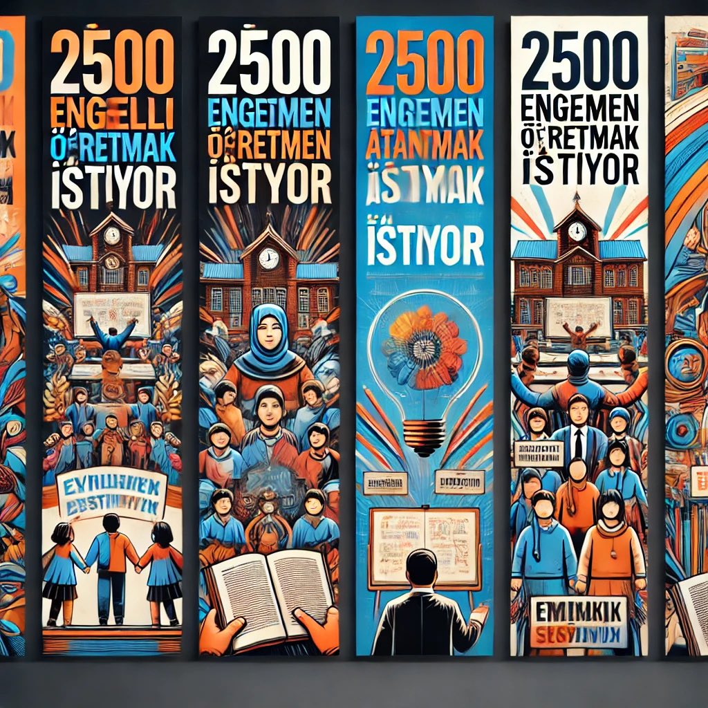 <a href="/RTErdogan/">Recep Tayyip Erdoğan</a> Engelli Öğretmenler olarak 2500 Atama müjdesi geleceğine inanıyoruz.
İki bin beş yüz. 
2500

<a href="/RTErdogan/">Recep Tayyip Erdoğan</a> 
<a href="/Yusuf__Tekin/">Yusuf Tekin</a> 
<a href="/cbsbb/">T.C. Cumhurbaşkanlığı Strateji ve Bütçe Başkanlığı</a>
<a href="/tcmeb/">Millî Eğitim Bakanlığı</a> 
<a href="/zorlu77/">Prof.Dr.Kürşad ZORLU</a>
<a href="/turkegitimsen/">Türk Eğitim Sen</a>
<a href="/EgitimBirSen/">Eğitim-Bir-Sen</a>
"Engelli Öğretmenler Atansın"
#EngelliÖğretmeneŞubattaAtama