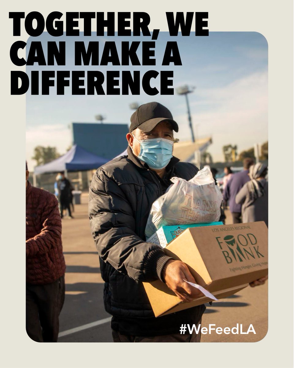 In times of crisis, our community's strength lies in our ability to come together and support one another. We have formed a partnership with the <a href="/LAFoodBank/">LA Regional Food Bank</a> to provide essential support to those affected by the devastating wildfires: give.lafoodbank.org/fundraiser/605…. Together, #WeFeedLA.