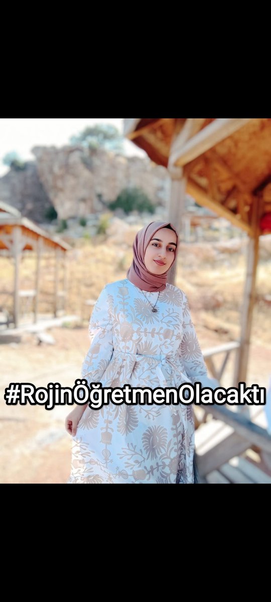 İyi bir nesil yetiştirecekti #RojinÖğretmenOlacaktı