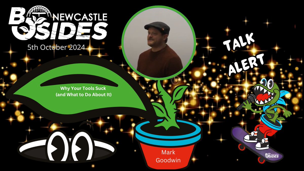 BSidesNCL (Newcastle upon Tyne, UK) (@bsidesncl) on Twitter photo Can't beat a talk that originated from a rant can you?. During the course of this r̶a̶n̶t̶ talk <a href="/mr_goodwin/">Mark Goodwin</a> goes through things you can learn from, ways you can work around the deficiencies of tools, and some other good stuff.
youtu.be/ZGCT5bUIbqs
#bsides #bsidesncl Can't beat a talk that originated from a rant can you?. During the course of this r̶a̶n̶t̶ talk <a href="/mr_goodwin/">Mark Goodwin</a> goes through things you can learn from, ways you can work around the deficiencies of tools, and some other good stuff.
youtu.be/ZGCT5bUIbqs
#bsides #bsidesncl