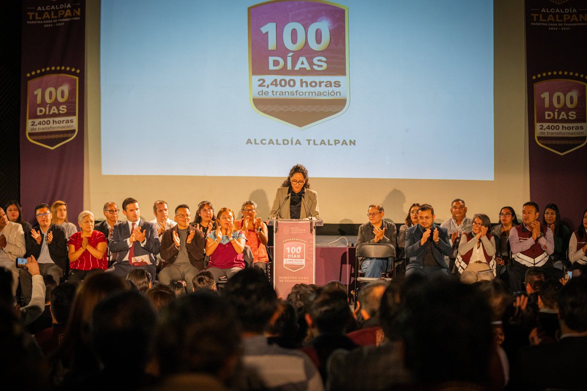 diego_ilinich's tweet photo. 2,400 HORAS DE TRANSFORMACIÓN EN TLALPAN
La alcaldesa @Gabyosoriohdz presentó en el día de ayer los avances y logros que hemos construido juntas/os en estos primeros 100 días de su gobierno. Trabajando sin descanso, pusimos fin a los privilegios y transformamos la forma de gobernar 💪 Nuestro objetivo es claro: por un Tlalpan más justo, seguro y transparente
#2400HorasDeTransformación #NuestraCasaSeTransforma