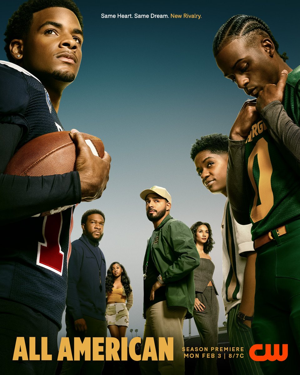 Chasing the dream.

Don't miss the season premiere of #AllAmerican on Monday, February 3 on The CW. Stream free next day on The CW App.