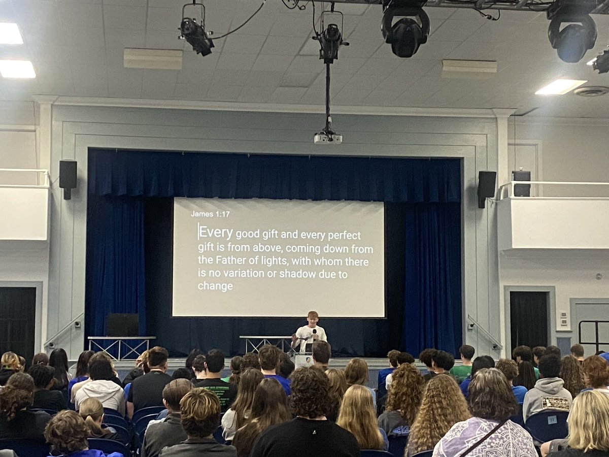 ⁦<a href="/SethRoach2006/">Seth Roach (2025)</a>⁩ BRINGING IT in chapel this morning!!! ⁦<a href="/PaladinFootball/">Furman Football</a>⁩ y’all are getting a good one!