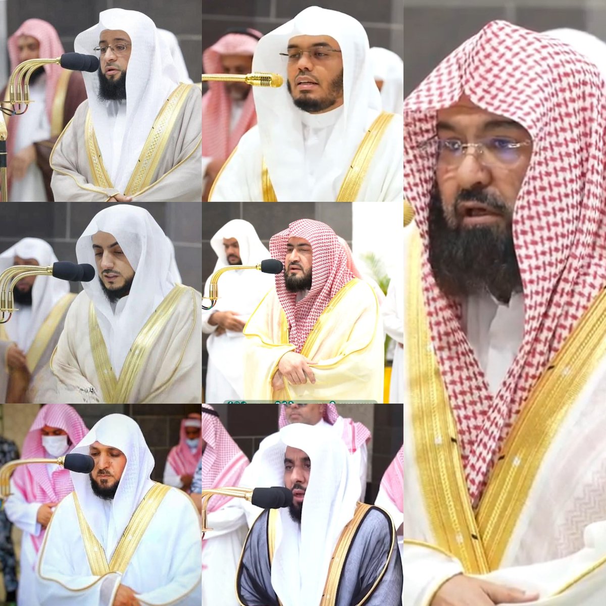 insharifain's tweet photo. NEWS: Imams appointed to lead Taraweeh Prayers in Masjid Al Haram for Ramadan 1446/2025

1- President Sheikh Abdur Rahman As Sudais
2- Sheikh Maher Al Muaiqly
3- Sheikh Abdullah Juhany
4- Sheikh Bandar Baleelah
5- Sheikh Yasir Dawsary 
6- Sheikh Badr Al Turki
7-  Sheikh Waleed Al Shamsan