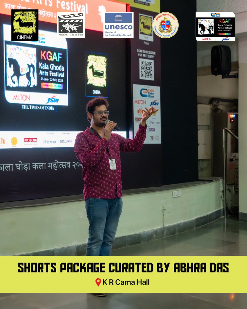 kgafest's tweet image. Shorts Package Curated by Abhra Das - A Creative Journey! 

Thank you to everyone who joined us in celebrating these powerful stories and creative visions!

#KalaGhodaArtsFestival #KGAFXXV #kgaf #kgaf25