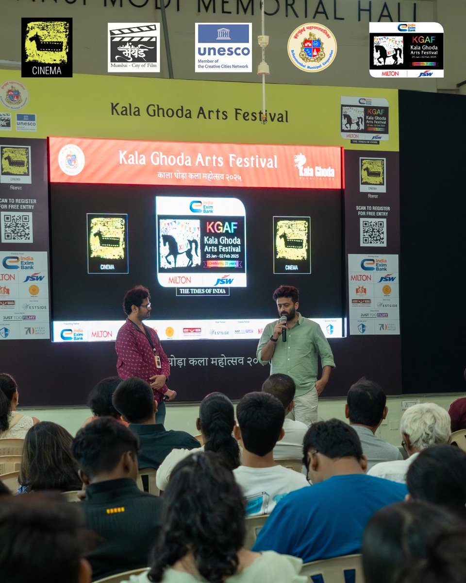 kgafest's tweet image. Shorts Package Curated by Abhra Das - A Creative Journey! 

Thank you to everyone who joined us in celebrating these powerful stories and creative visions!

#KalaGhodaArtsFestival #KGAFXXV #kgaf #kgaf25