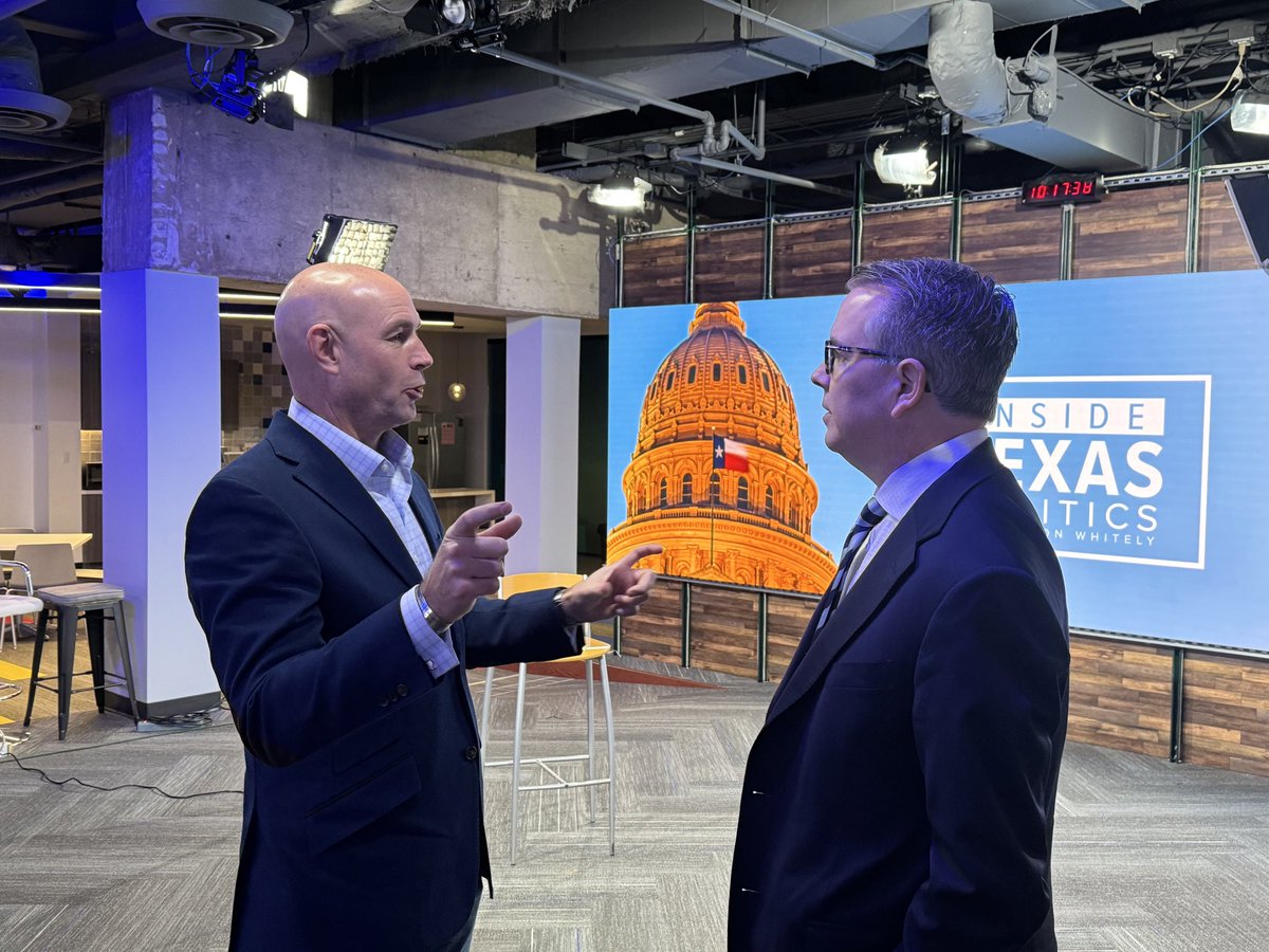 RepEllzey's tweet photo. Spending my morning with @JasonWhitely at @wfaa. https://t.co/f5Jy6wUpZk
